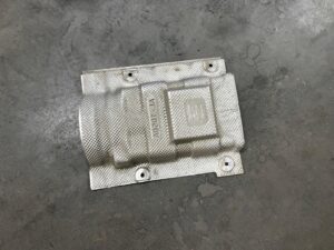 BLACHA OSŁONA TERMICZNA DACIA LODGY LIFT 2022R 1.5 BLUE DCI