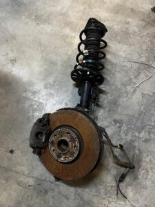 NOGA AMORTYZATOR ZWROTNICA PRZÓD LEWY CITROEN C4 GRAND PICASSO II 1.6 THP