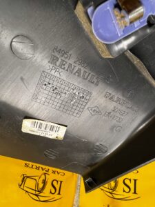 LISTWA OSŁONA PROGU SŁUPKA LEWA LEWY RENAULT CLIO IV 4 HB HATCHBACK