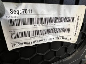 TUNEL ŚRODKOWY PODŁOKIETNIK SKÓRA FORD FUSION LIFT USA