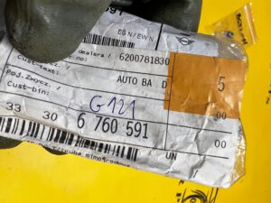 ŚRUBA MIMOŚRODOWA ZAWIESZENIA TYŁ BMW 5 E39 E60 6 E63 7 E38 E65 NOWA OEM