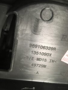 TUNEL ŚRODKOWY PODŁOKIETNIK RENAULT ESPACE V