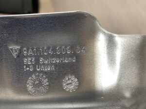 OSŁONA TERMICZNA KOLEKTORA PORSCHE 911 997 3.8