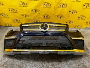 KOMPLETNY PRZÓD MASKA ZDERZAK BŁOTNIK LAMPY CHŁODNICE MERCEDES X166 GL 2014
