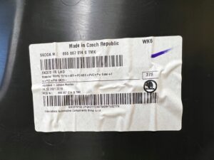 BOCZEK DRZWI PRZÓD PRZEDNI PRAWY SKODA SCALA