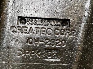 STYROPIAN PODNÓŻEK JEEP GRAND CHEROKEE WK2