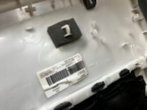 BOCZEK TAPICERKA DRZWI PRAWY TYŁ CITROEN C4 GRAND PICASSO II EU