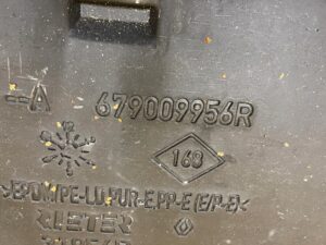 OSŁONA MATA WYGŁUSZENIE WYKŁADZINA ŚCIANY GRODZIOWEJ RENAULT ZOE I Z.E.