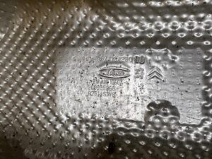 BLACHA OSŁONA TERMICZNA WYDECHU CITROEN C4 GRAND PICASSO II 1.6 THP