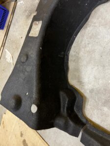 WYKŁADZINA WKŁAD WNĘKI BAGAŻNIKA PORSCHE CAYENNE II 7P5 LIFT 92A