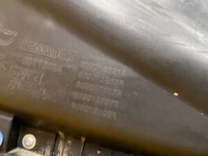 BOCZEK TAPICERKA DRZWI LEWY PRZÓD DACIA DOKKER EU