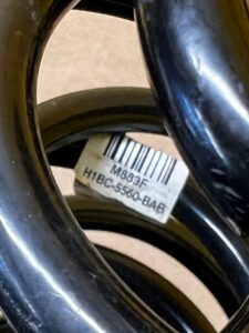 KOMPLET SPRĘŻYNY ZAWIESZENIA TYŁ FORD FIESTA MK8