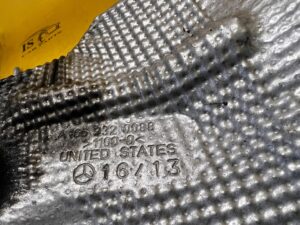 BLACHA OSŁONA TERMICZNA MERCEDES GL X166 4.7 V8