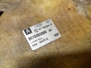 BLACHA OSŁONA OBUDOWA TERMICZNA PEUGEOT 508 I 2.0 HDI RXH 4HYBRID