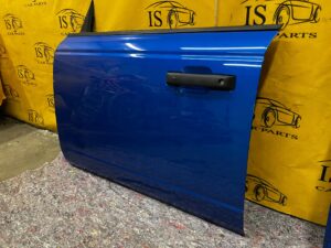 KOMPLET DRZWI LEWY PRZÓD TYŁ FORD BRONCO 21- VELOCITY BLUE PEARL METALIC