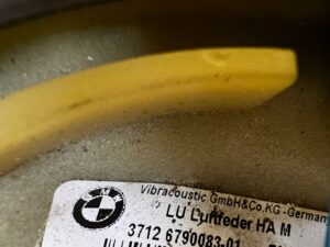 KOMPLET MIECHY MIECH TYŁ TYLNY PNEUMATYCZNY PRAWY LEWY BMW X5M E70 X6M E71