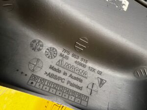 OSŁONA KOLUMNY KIEROWNICZEJ LICZNIKA PORSCHE CAYENNE II 7P5 LIFT 92A