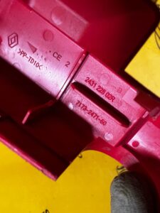 OSŁONA ZAŚLEPKA PLASTIK KLEMY RENAULT MEGANE IV HB