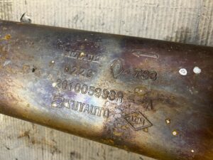 WYDECH TŁUMIK KOŃCOWY KATALIZATOR DACIA SANDERO III 2023R 1.0 BENZYNA