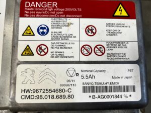 BATERIA AKUMULATOR 5.5 Ah Ni-MH PEUGEOT 508 I 2.0 HDI RXH 4HYBRID 2012R