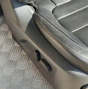 FOTELE WNĘTRZE KANAPA SKÓRA CZARNA RENAULT KOLEOS II INITIALE PARIS