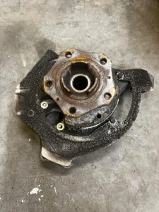 ZWROTNICA PIASTA TYŁ LEWY PORSCHE PANAMERA 970 I LIFT RWD 3.0 TDI V6