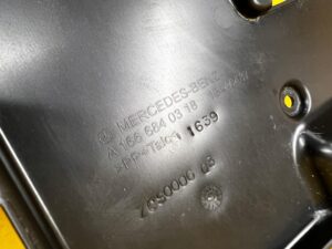 PŁYTA OSŁONA PODWOZIA MERCEDES GL X166