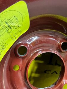 KOŁO ZAPASOWE DOJAZDOWE FELGA OPONA PEUGEOT 207 125/80 R15