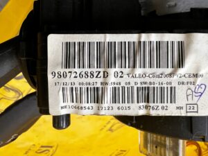 PAJĄK MANETKI TAŚMA PRZEŁĄCZNIK ZESPOLONY PEUGEOT 308 II T9