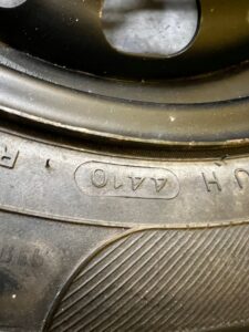 KOŁO ZAPASOWE DOJAZDOWE FELGA OPONA FORD FIESTA MK5 MK6 175/65 R14
