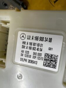 MODUŁ STEROWNIK KOMFORTU MERCEDES GL X166