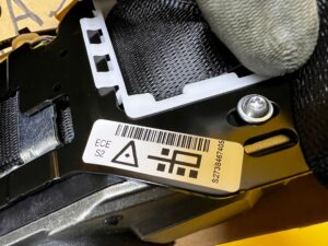 PAS BEZPIECZEŃSTWA PRZÓD PRZEDNI LEWY BMW X5 F15 X6 F16 NOWY OEM