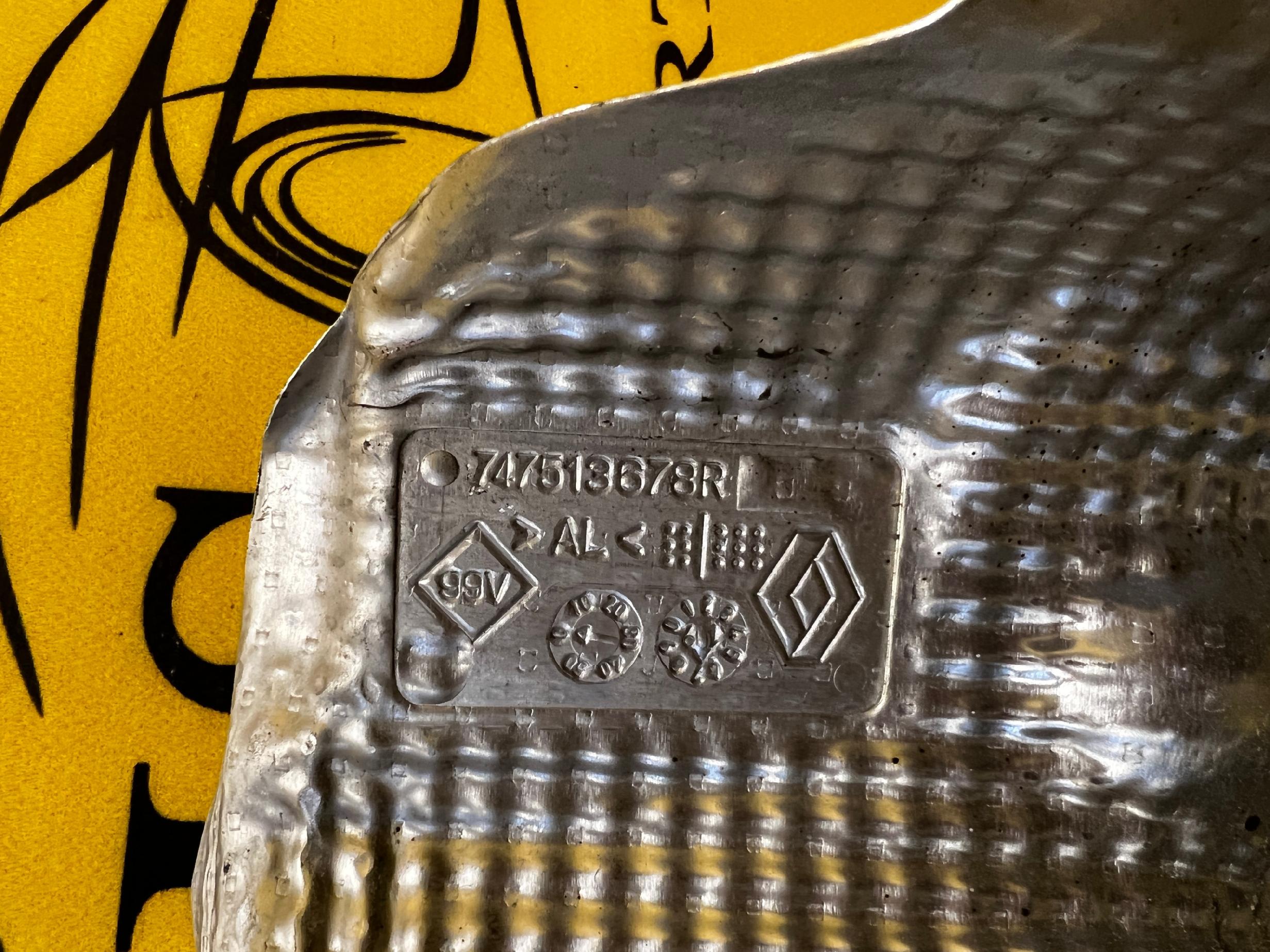 OSŁONA TERMICZNA WYDECHU PODWOZIA DACIA DUSTER II