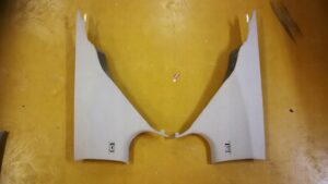 OSŁONA POSZYCIE SŁUPKA C BMW 7 F01 9112744 PRAWA