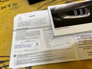 ETUI INSTRUKCJA KSIĄŻKA PEUGEOT 508 I RXH LIFT 2.0