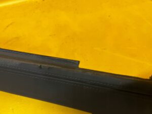 LISTWA TUNELU ŚRODKOWEGO LEWA SKÓRA MERINO CZARNA BMW X5 E70 X6 E71