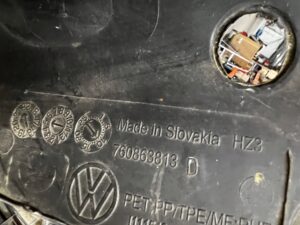 MATA WYGŁUSZENIE BŁOTNIKA BŁOTNIKA TYŁ LEWY PORSCHE CAYENNE COUPE 9Y 9Y3