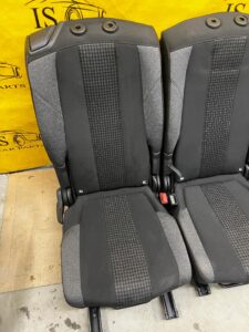 KOMPLET FOTELI 2 RZĘDU TYŁ PEUGEOT 5008 II P87