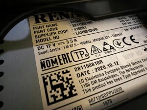 WYŚWIETLACZ EKRAN NAWIGACJA RADIO DACIA SANDERO III 3 21R-