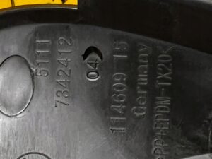 KRATKA ZDERZAKA PRZÓD PRAWA BMW 5 F10 LIFT NOWA OEM