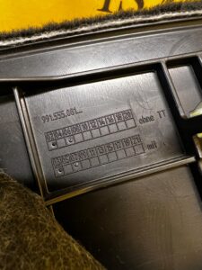 PÓŁKA BAGAŻNIKA PORSCHE 991 991 CARRERA