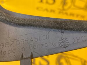 LEWA OSŁONA ZAŚLEPKA PASA PORSCHE 987 CAYMAN