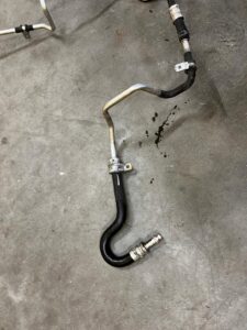 WĄŻ PRZEWÓD RURA RURKA WSPOMAGANIA PORSCHE PANAMERA 970 I LIFT HYBRID