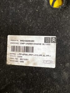 PŁYTA OSŁONA DOLNA SILNIKA POD SILNIK PEUGEOT 2008 II