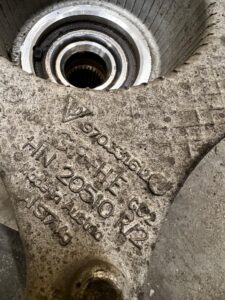 ZWROTNICA PIASTA TYŁ PRAWY PORSCHE PANAMERA 970 I LIFT RWD 3.0 TDI V6