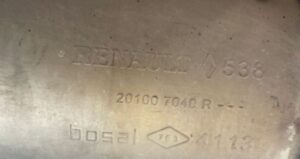 KOMPLET TŁUMIK WYDECH RURA WYDECHOWA RENAULT CAPTUR I PRZEDLIFT 0.9 TCE