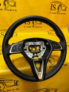 SKÓRZANA KIEROWNICA AUTOMAT ŁOPATKI INFINITI Q30