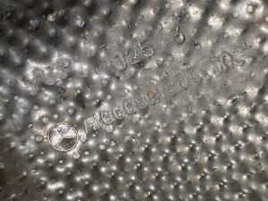 BLACHA OSŁONA TERMICZNA MERCEDES GLS X166 450 3.0 B V6