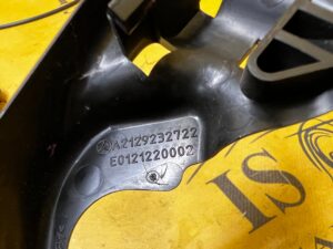 OSŁONA ZAŚLEPKA MECHANIZMU KANAPY TYŁ MERCEDES CLS W218 SHOOTING BRAKE