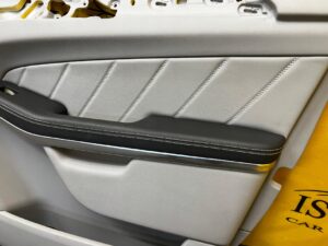 TAPICERKA BOCZEK DRZWI PRZÓD PRAWY MERCEDES GL X166 ALPACA GRAY